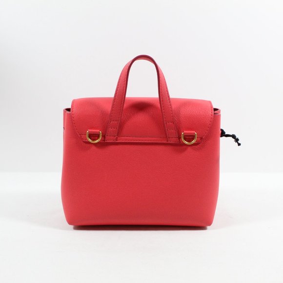 Mansur Gavriel Mini Soft Lady Leather Bag - Strawberry Red - Picture 3 of 13